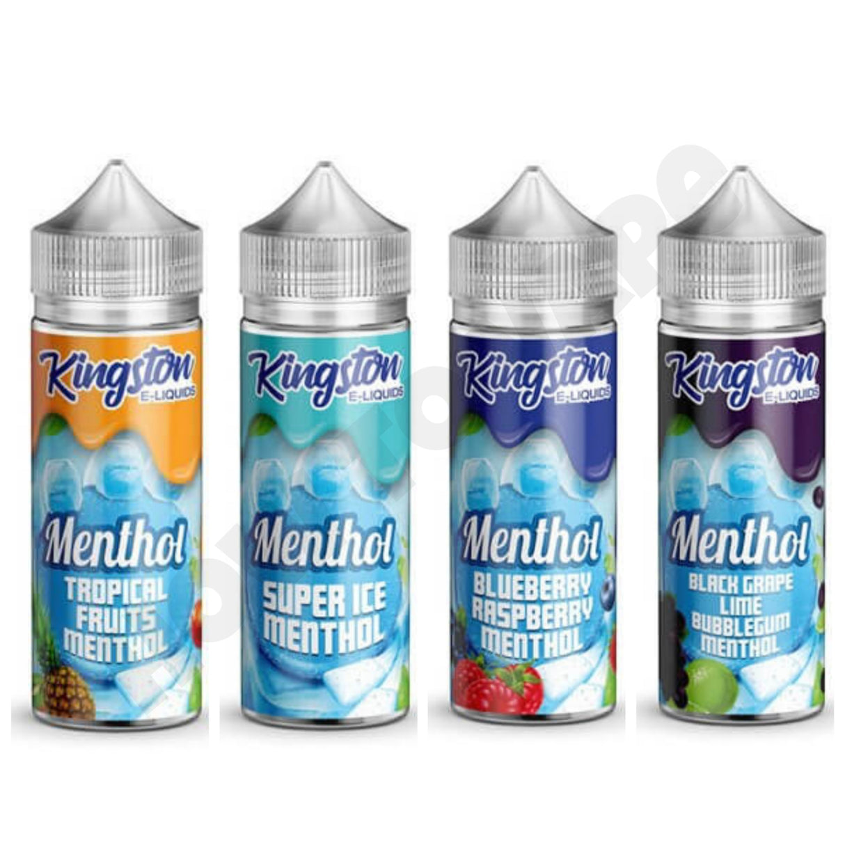 Kingston Menthol Range 100ML E-Liquid - How To Vape