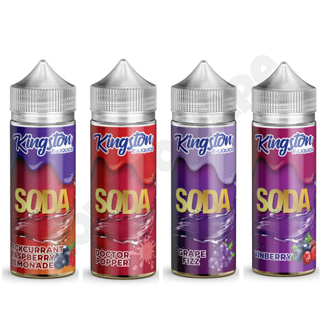 Kingston Soda Range 100ML E-Liquids - How To Vape