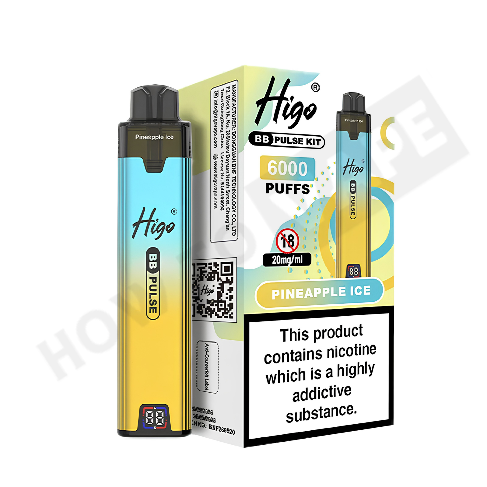 Higo BB Pulse 6000 Prefilled Pod Kit