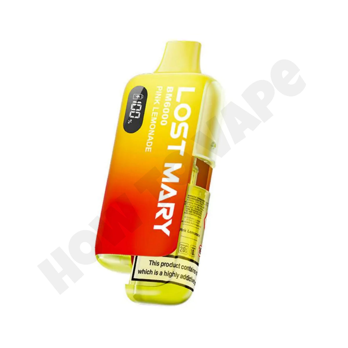 Pink Lemonade Lost Mary BM6000 Prefilled Pod Vape Kit
