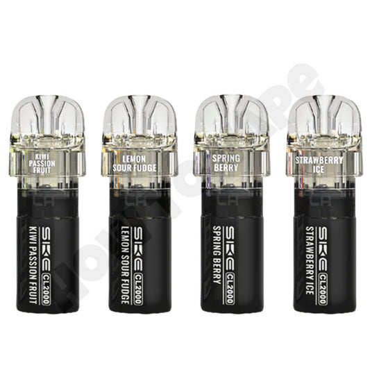 SKE CL2000 Prefilled Pod Vape | Smooth Flavours