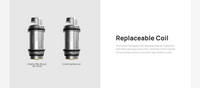 Aspire PockeX Replacement Coils Specifications