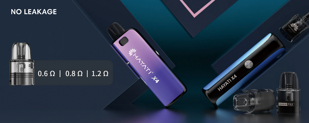 Hayati X4 Replacement Pods leak-proof design