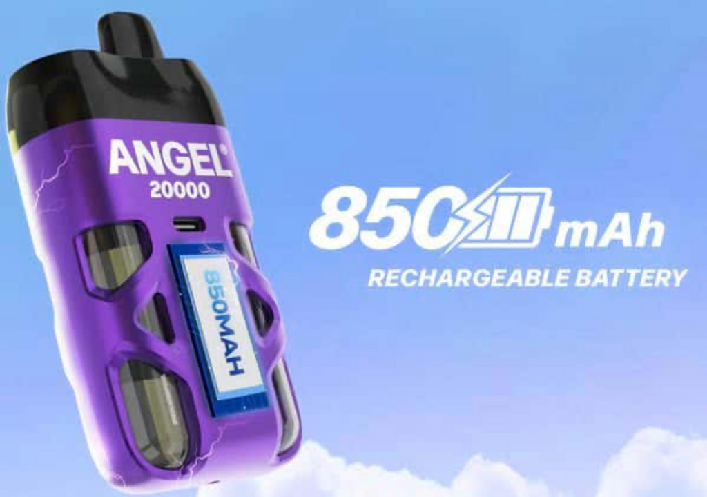 Box Of 10 Vapes Bars Angel 20k Prefilled Pod Vape Kit Battery