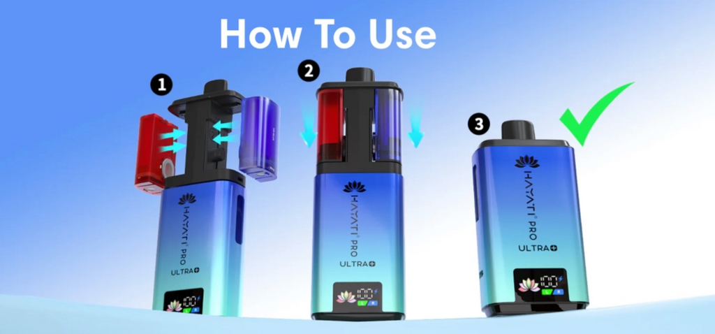 How To Use Box Of 10 Hayati Pro Ultra Plus 25k Puffs