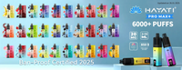 Hayati Pro Max Plus 6000 Puffs Pod Kit Flavours