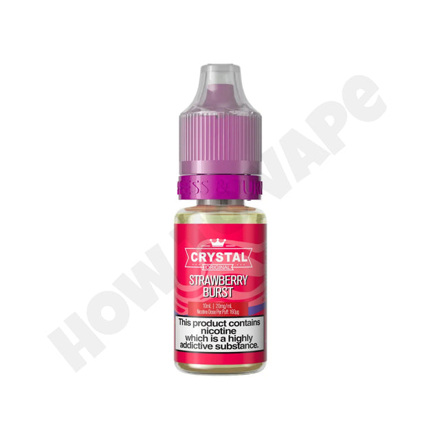 Strawberry Burst SKE Crystal Nic Salts E Liquid
