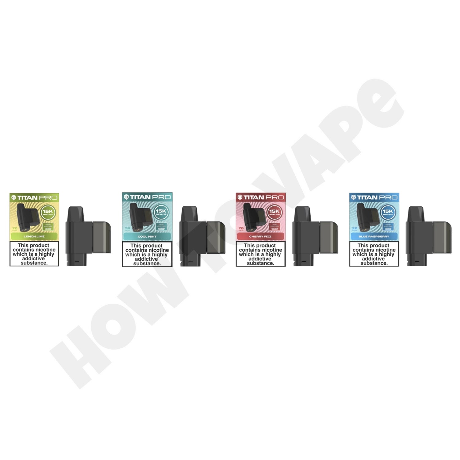 Titan Pro 15K Refill Pod | High Puff Disposable