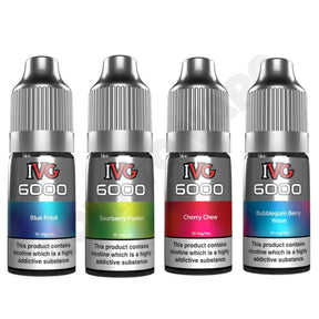 Box Of 10 IVG 6000 10ml Nic Salts