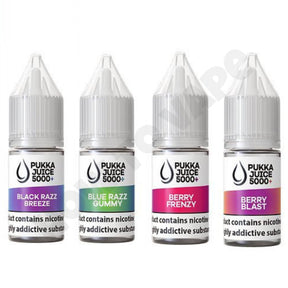 Pukka Juice 5000+ Salts Nic Salt E-Liquid