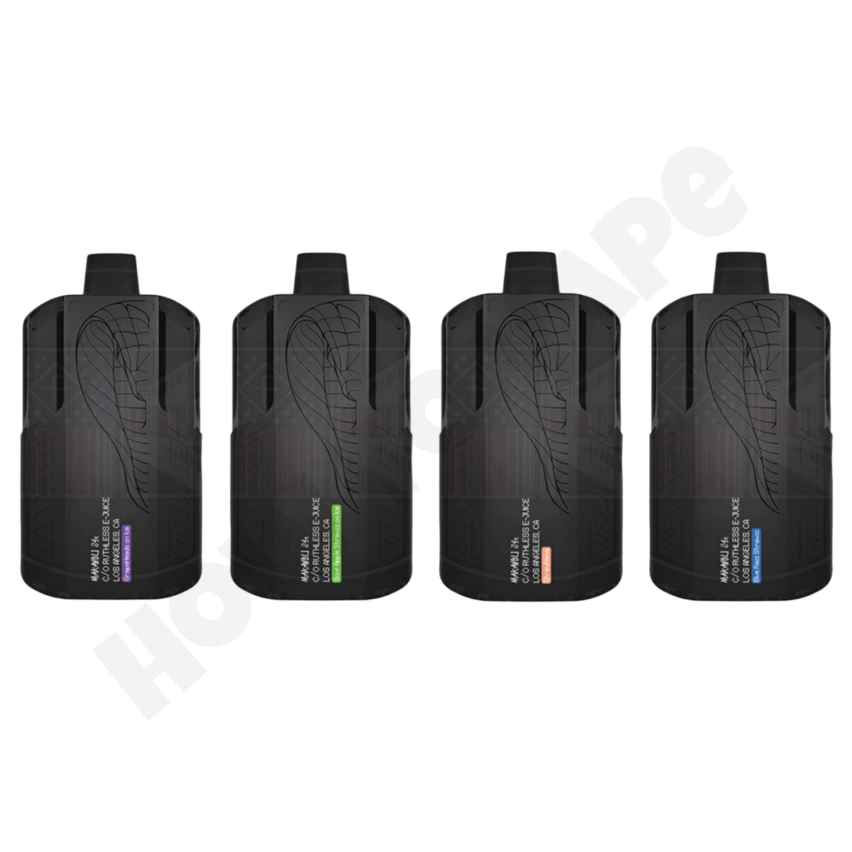 Box Of 10 Ruthless Makaveli 24000 Puffs Prefilled Pod Kit