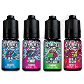 Box Of 10 Seriously Salty 10ml Nic Salts