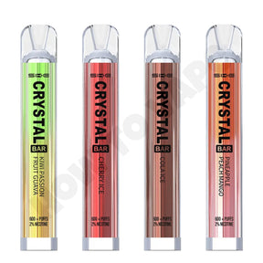 Box Of 10 Ske Crystal 600 Puffs Disposable Vape - How To Vape