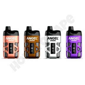 Box Of 10 Vapes Bars Angel 20000 Prefilled Pod Vape Kit