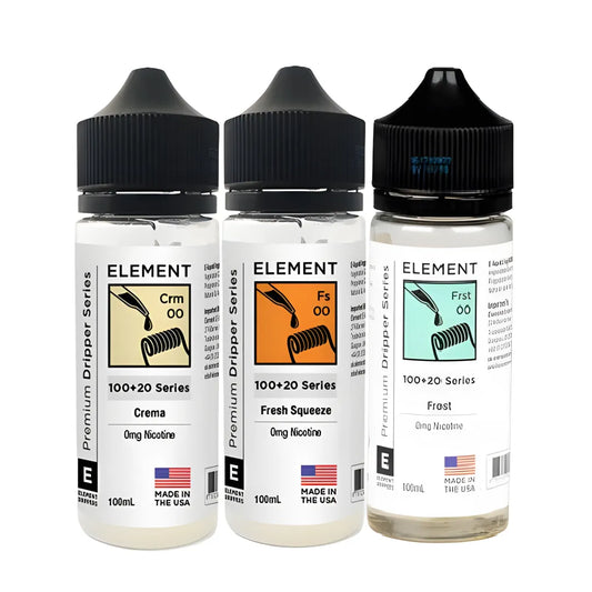 Element 100ml Shortfill E-Liquids
