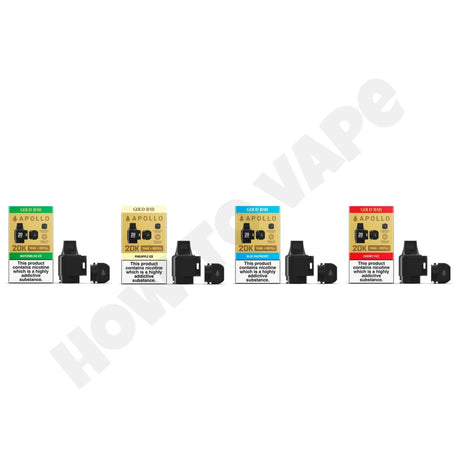 Gold Bar Apollo 20K Puffs Replacement Pods