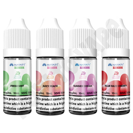 Hayati Pro Max 10ml Nic Salt E-Liquid - How To Vape