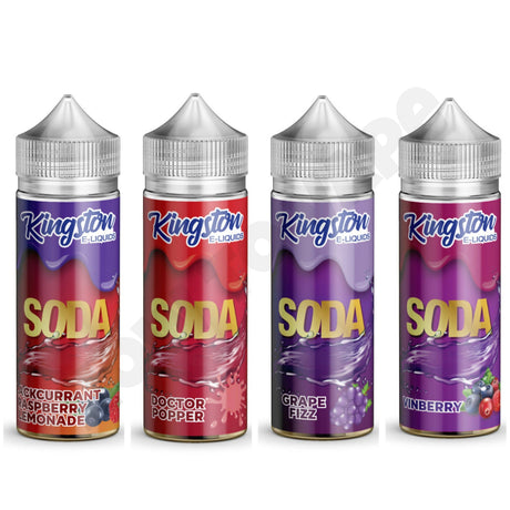 Kingston Soda Range 100ML E-Liquids - How To Vape
