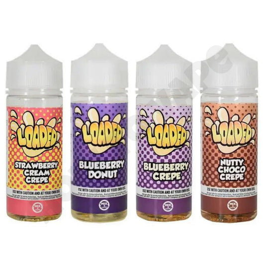 Loaded E-Liquid 100ml Shortfills