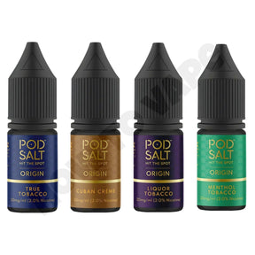 Pod salt Origin Nic Salts 10ml