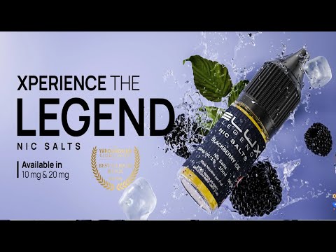 Box Of 5 Elux Legend 10ml Nic Salt E-Liquids