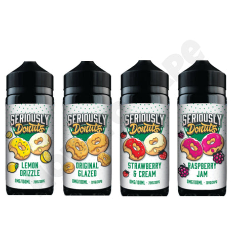 Seriously Donuts 100ml Shortfill E-Liquid by Doozy Vape Co