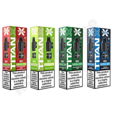 Titan X Prefilled Replacement Pods