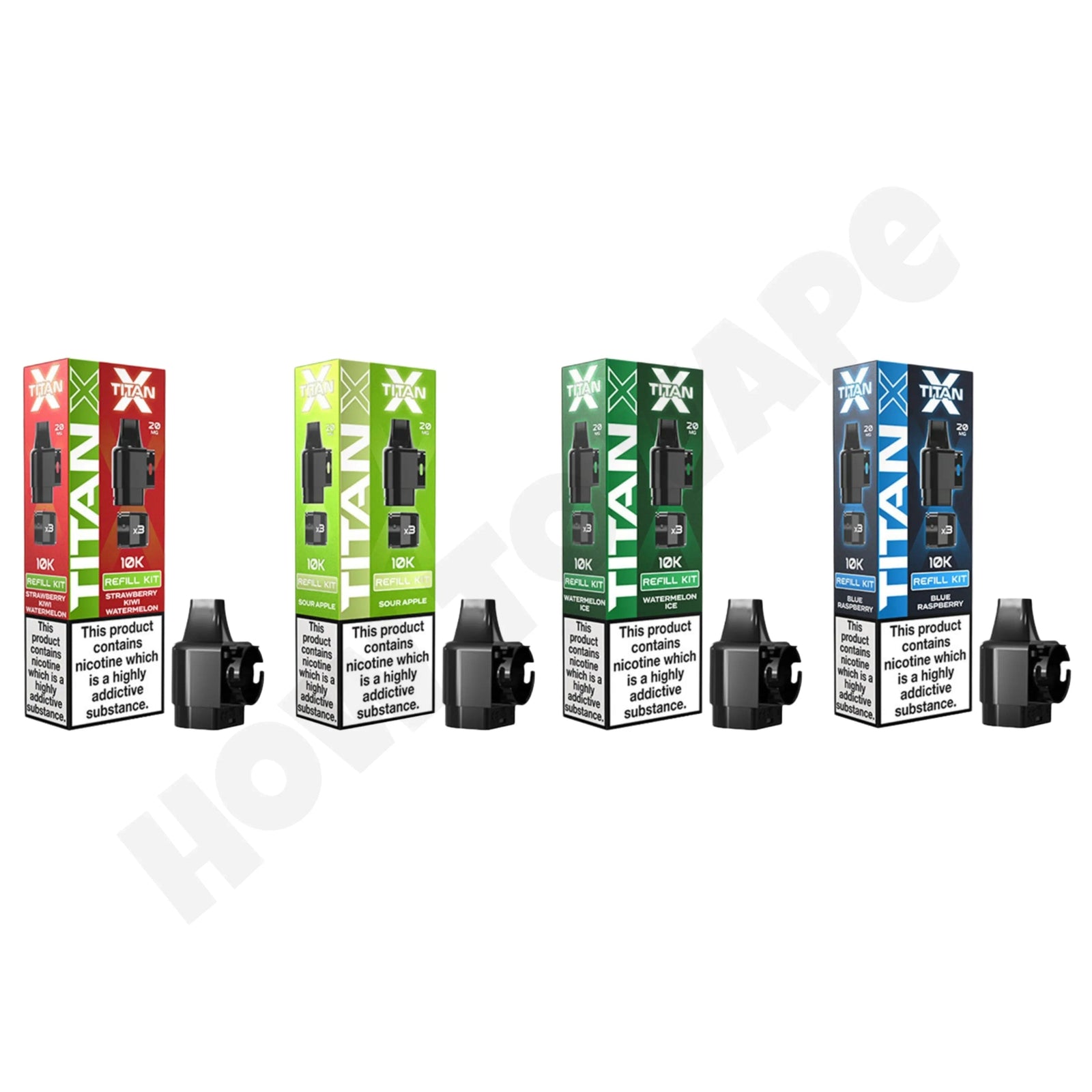 Titan X Prefilled Replacement Pods