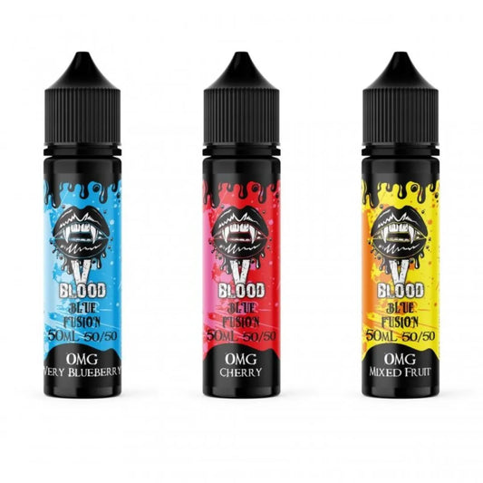 V Blood 50ml E-Liquid 50/50 PG/VG Shortfill
