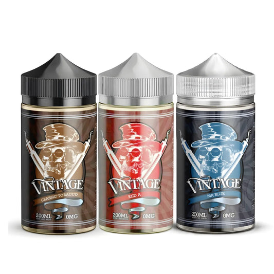 Vintage Premium 200ml E-Liquid Shortfills
